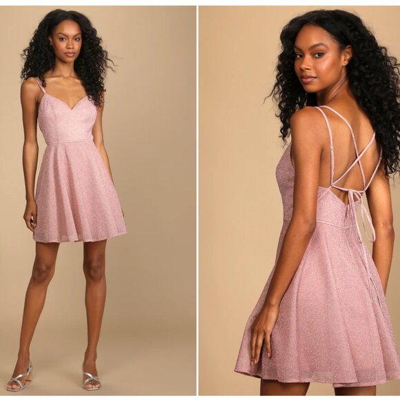 Sparkly Skater Dress - Picture 1 of 5